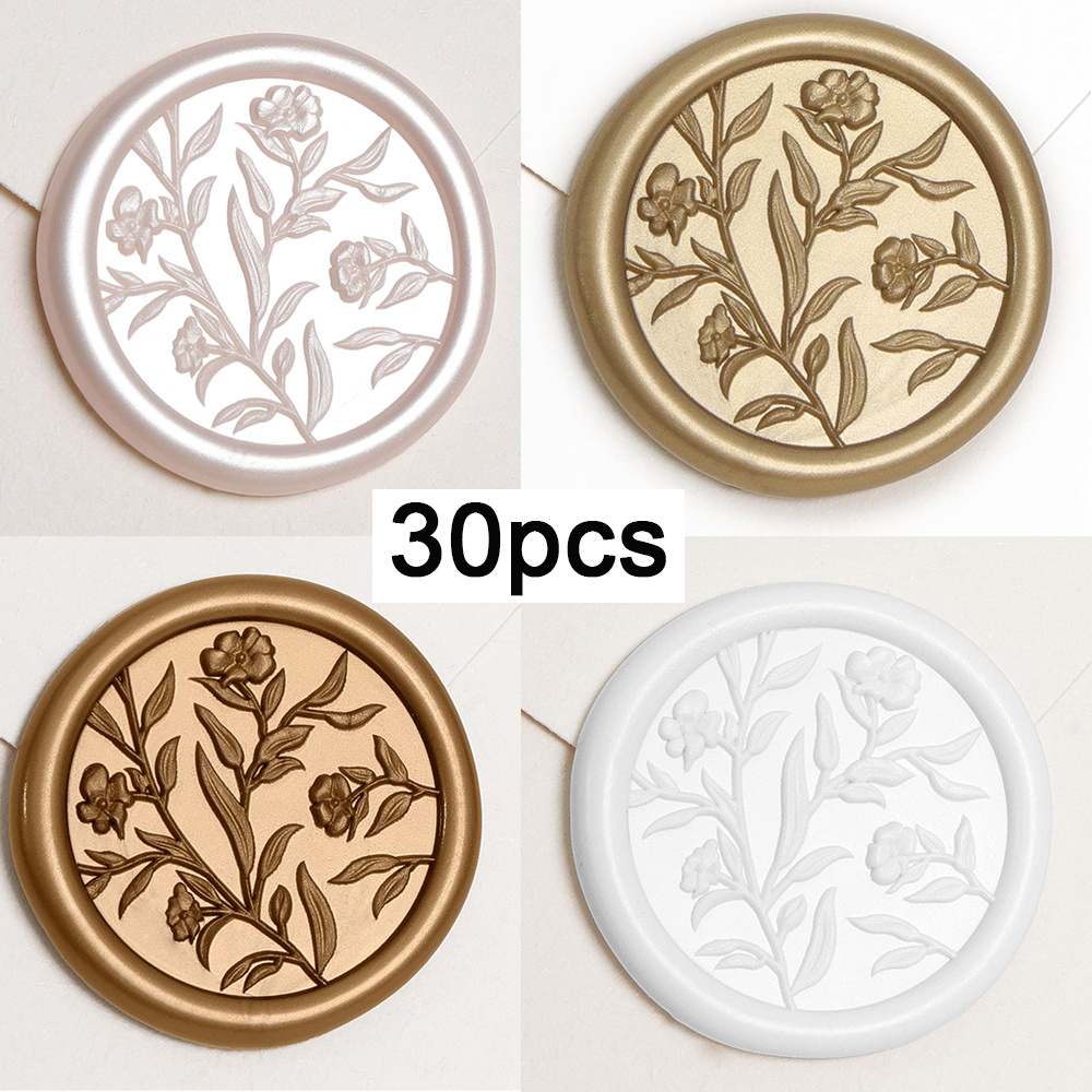 Wax Seal Stamp Set - Наклейки с сургучной печатью — 3D