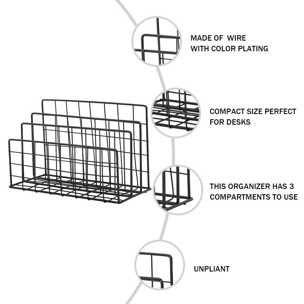Настольный металлический орган – обзор и цена Magazine Holder Rack