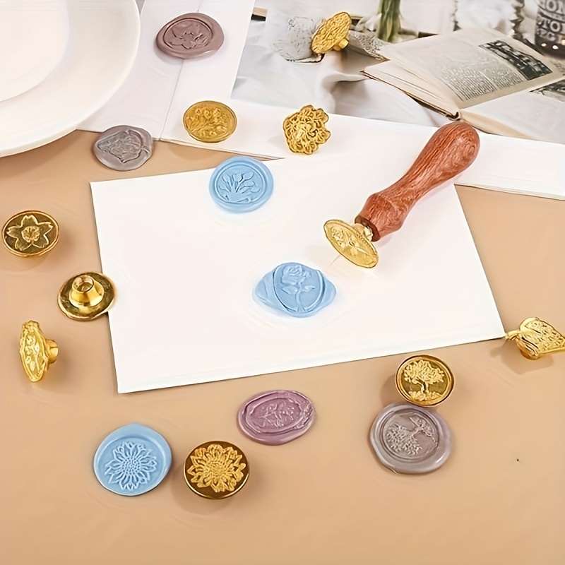 Набор из 21 шт. восковых печат – обзор и цена Wax Seal Stamp Set