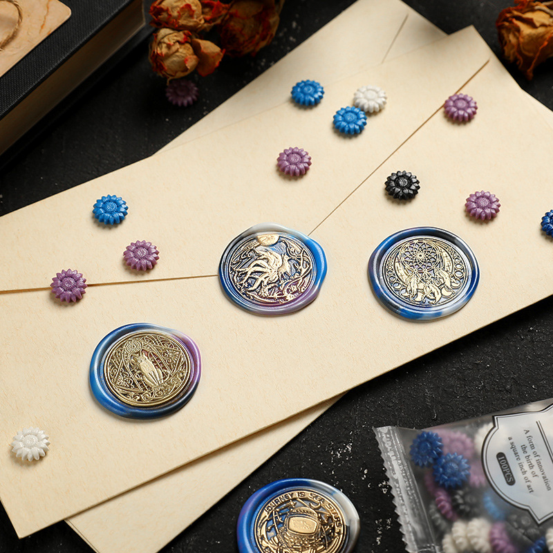 Новая печать для сургуча подсо – обзор и цена Wax Seal Stamp Set