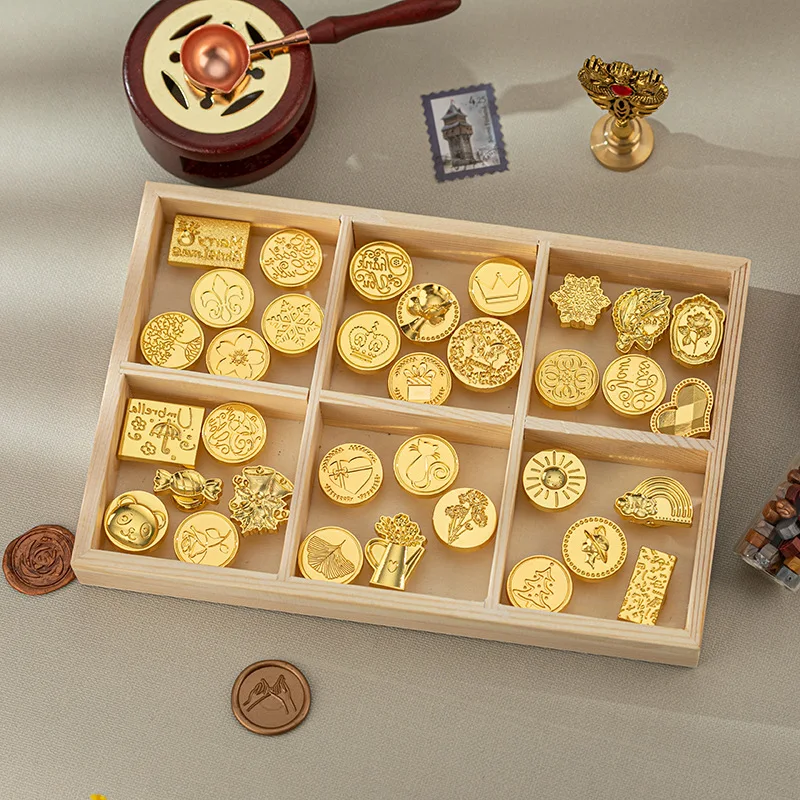 Рождественские сургучные штамп – обзор и цена Wax Seal Stamp Set
